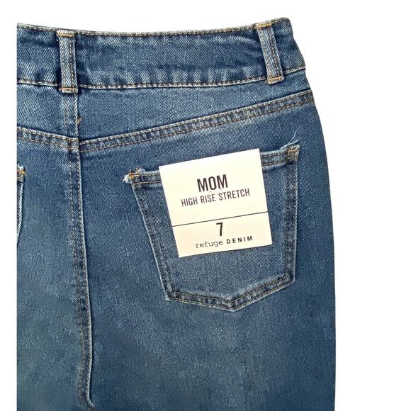 refuge Denim Mom jeans size 7 - Brand New - Picture 4 of 9